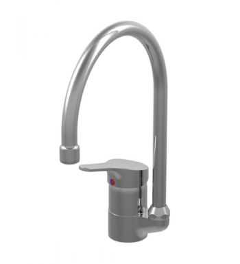 Смеситель для кухни однорукий с высоким изливом Vidima Сева Фреш BA033AA